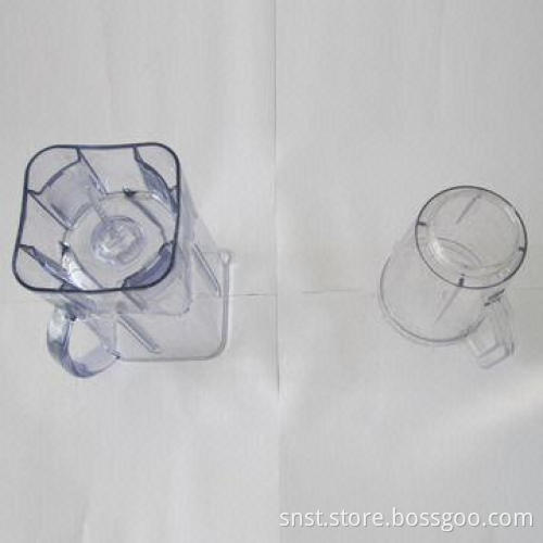 Transparent plastic part mold